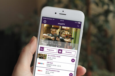 Simpli TV i Phone startscreen bitsfabrik